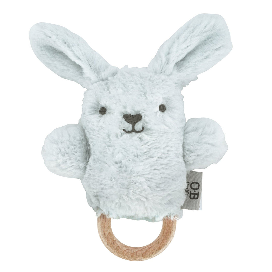 Baxter Bunny | Baby Rattle & Teething Ring