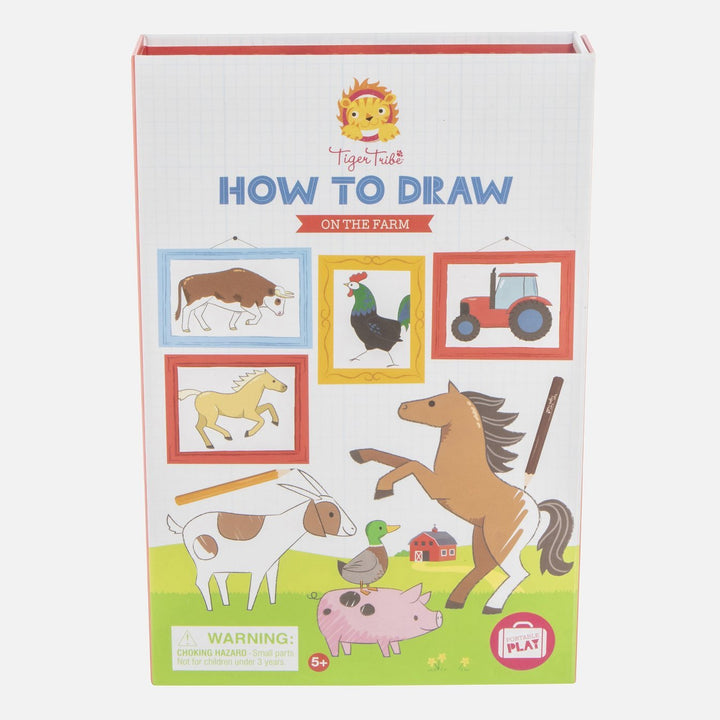 How To Draw - On The Farm - Tutu Irresistible Boutique