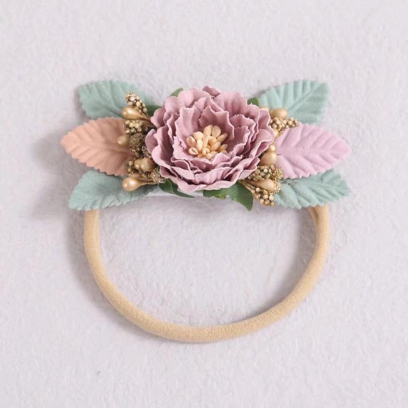 Luxe Petite Floral Headband - Sophia