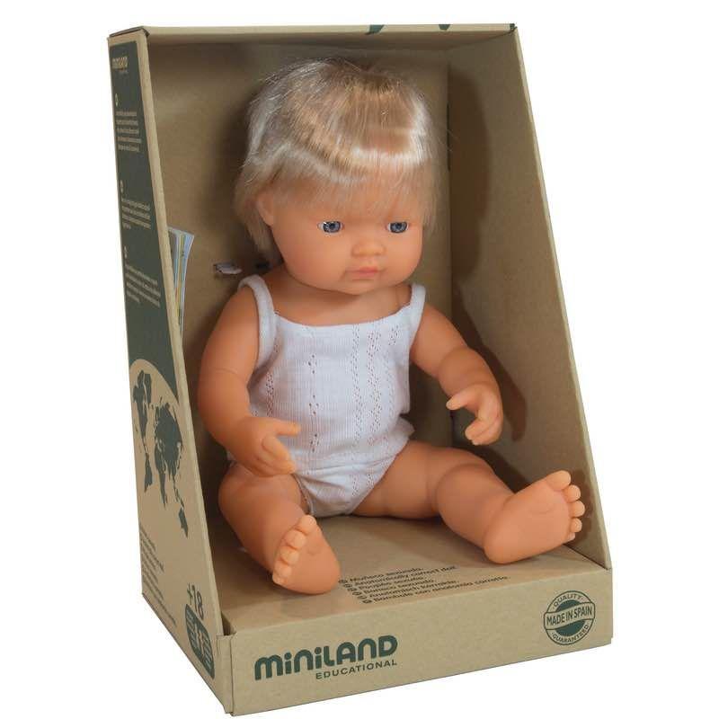 Miniland Anatomically Correct Caucasian Boy - 38cms