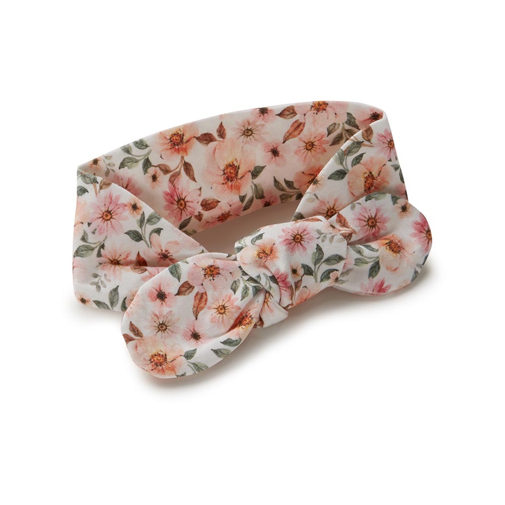 Snuggle Hunny Kids | Organic Baby Topknot - Spring Floral
