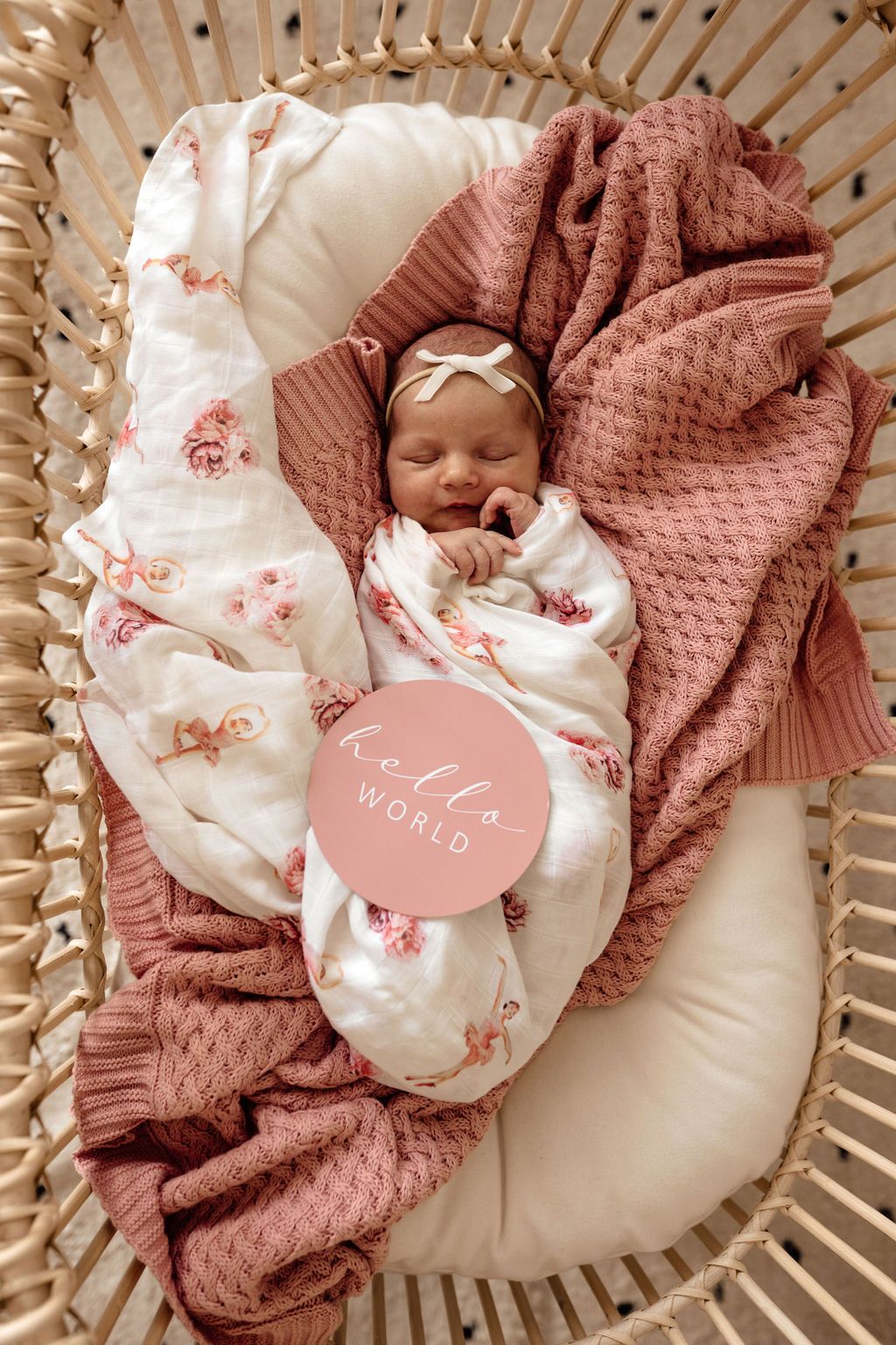 Snuggle Hunny Kids | Ballerina & Rosa Reversible Milestone Cards