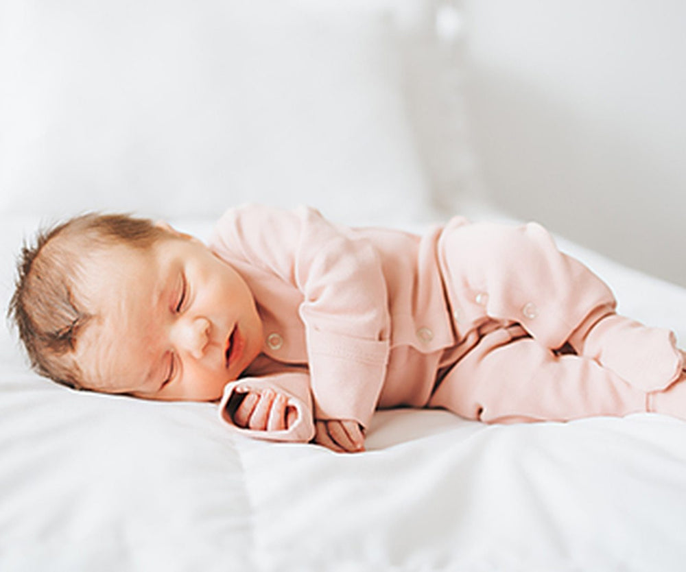 L'oved Baby Organic Footie - Mauve - Tutu Irresistible Boutique