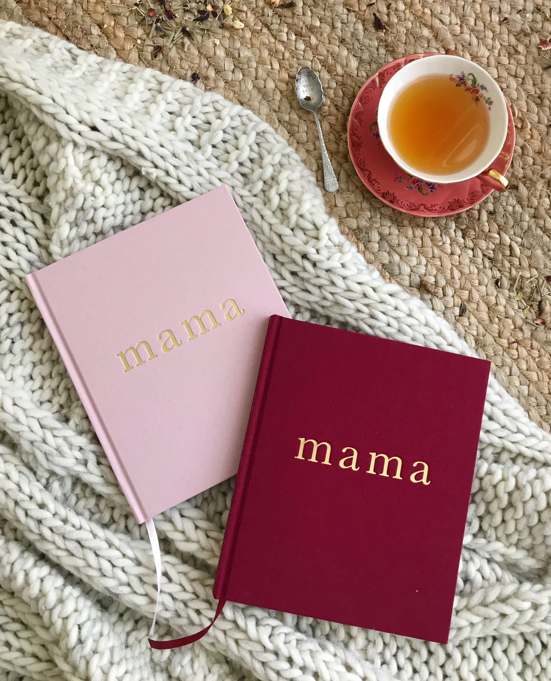 Mama Journal (Maroon)  - Tell Me About It. - Tutu Irresistible Boutique