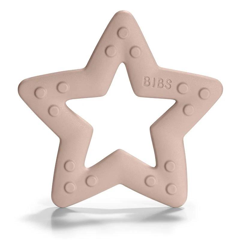 BIBS Baby Bitie Star Teether - Blush