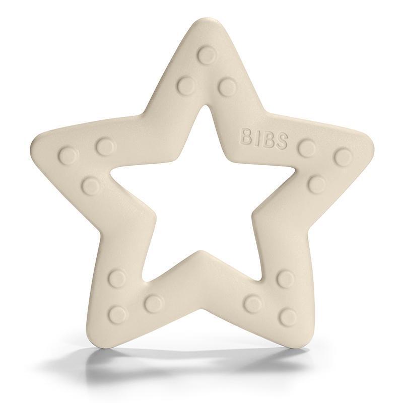 BIBS Baby Bitie Star Teether - Ivory