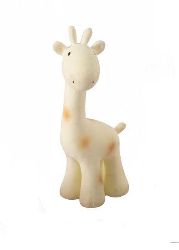 Tikiri Rubber Teether - Giraffe - Tutu Irresistible Boutique