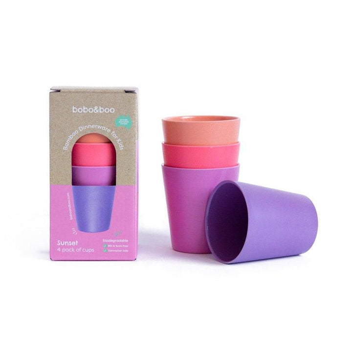 Bobo & Boo Kids Cup Set - Sunset 300ml - Tutu Irresistible Boutique