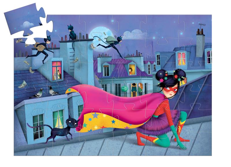 Super Star Silhouette - 36pc Puzzle - Tutu Irresistible Boutique