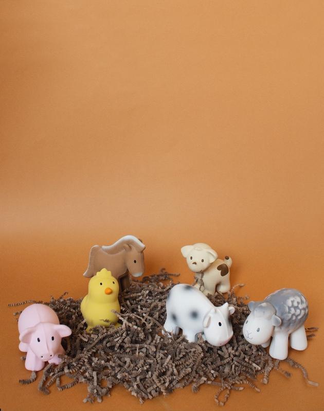 Tikiri Rubber Teether - Sheep