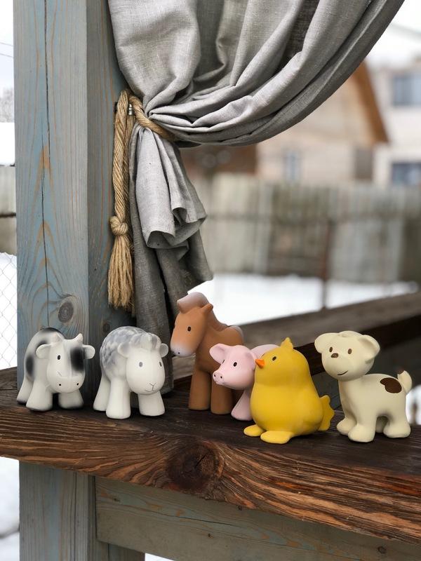 Tikiri Rubber Teether - Sheep