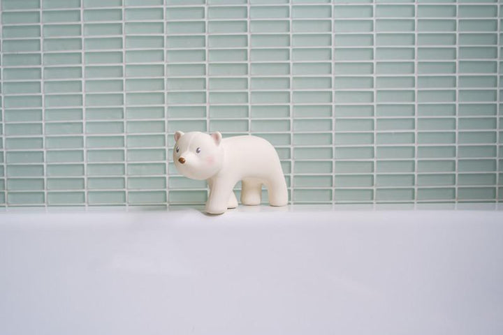 Tikiri Rubber Teether - Arctic Polar Bear