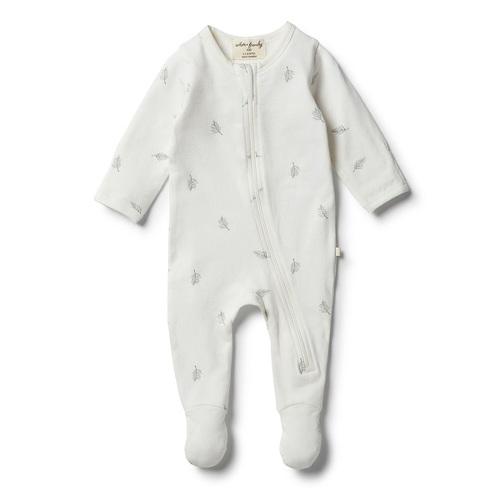 Wilson & Frenchy | Float Away Organic Baby Zipsuit