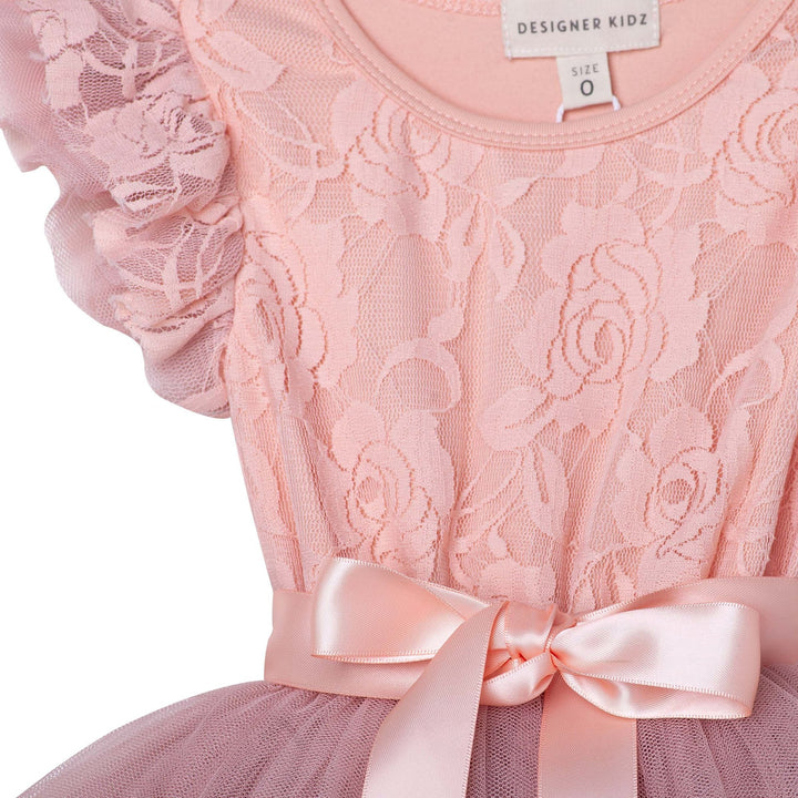 My First Lace Tutu - Tea Rose