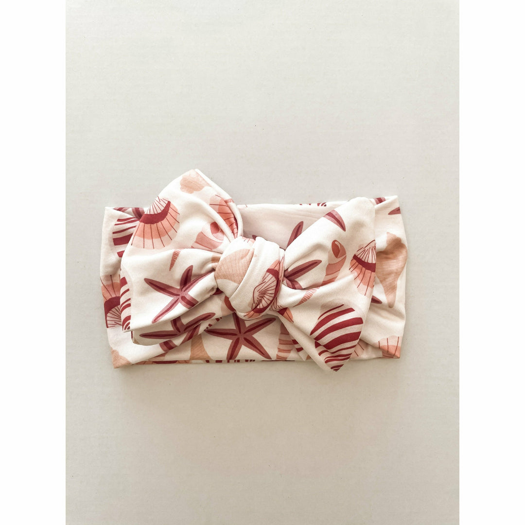 Girls Oversized Topknot Headband - Shell