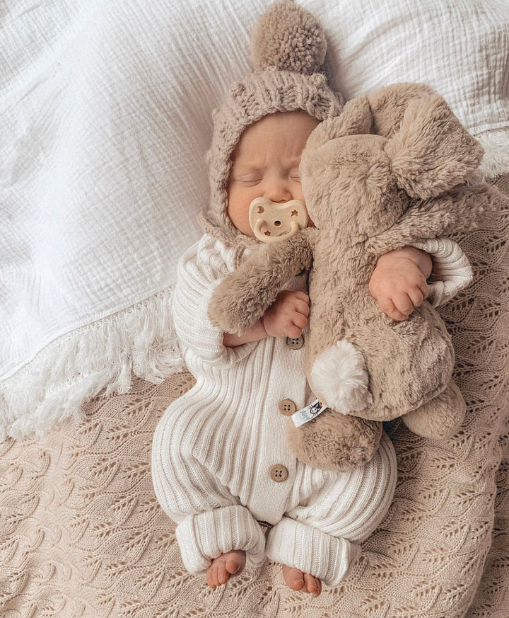 Little-B's-Nursery-Ribbed-Baby-Romper-Milk