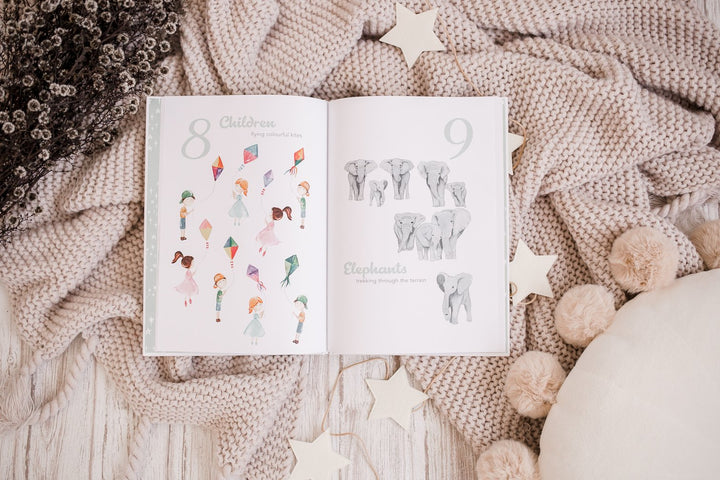 Adored Illustrations | The Amazing 123 Book