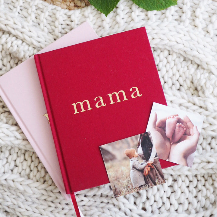 Mama Journal (Maroon)  - Tell Me About It. - Tutu Irresistible Boutique