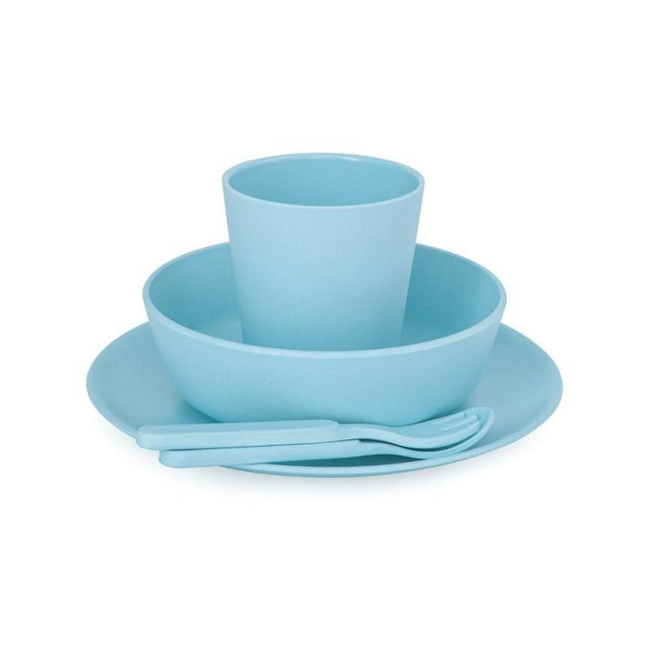 Bobo & Boo Bamboo Dinnerware Set - Pacific - Tutu Irresistible Boutique
