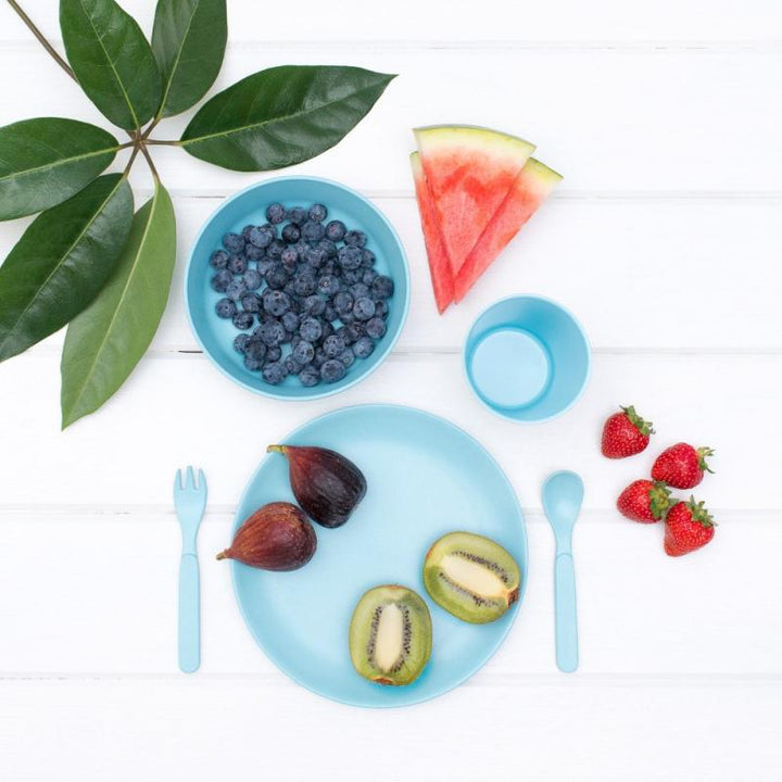 Bobo & Boo Bamboo Dinnerware Set - Pacific - Tutu Irresistible Boutique