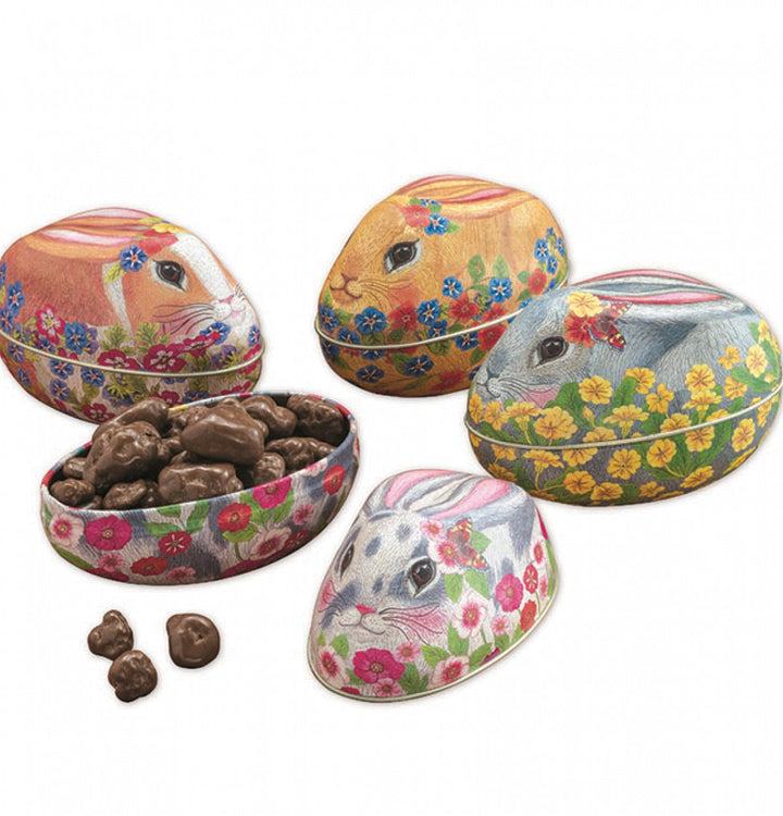 Bunny Shaped Egg Tin