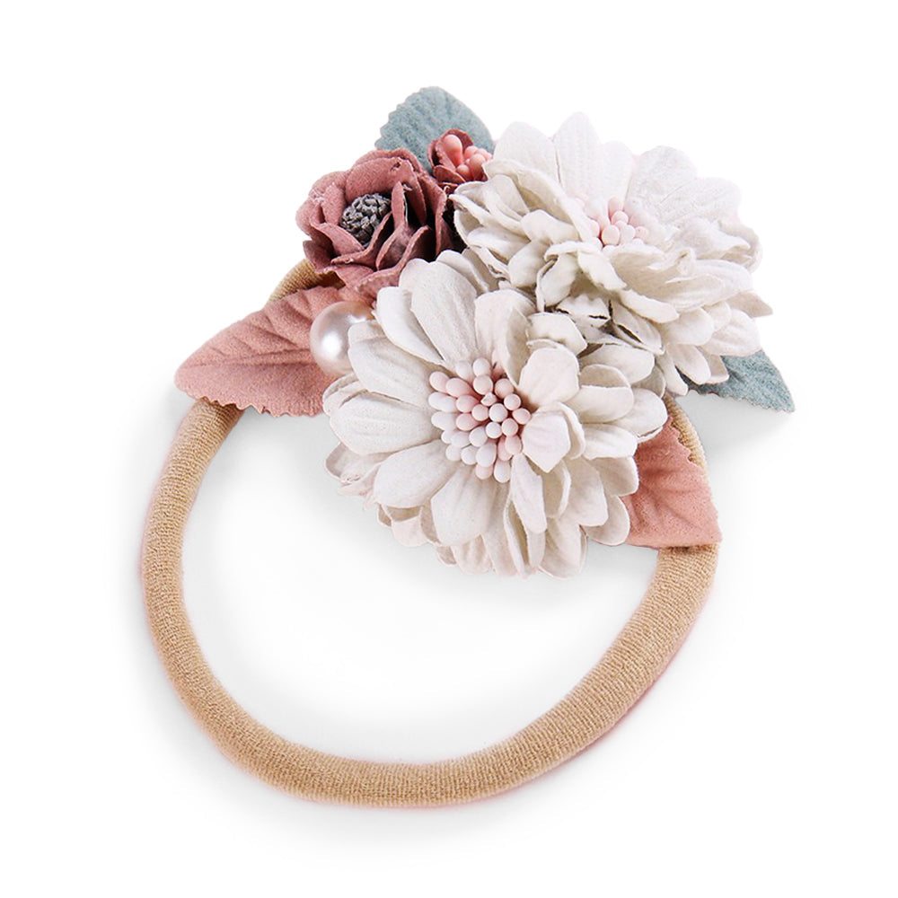 Luxe Petite Floral Headband - Emma