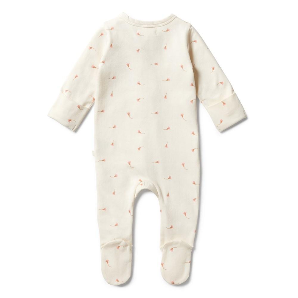 Wilson & Frenchy | Baby Organic Zipsuit - Little Blossom