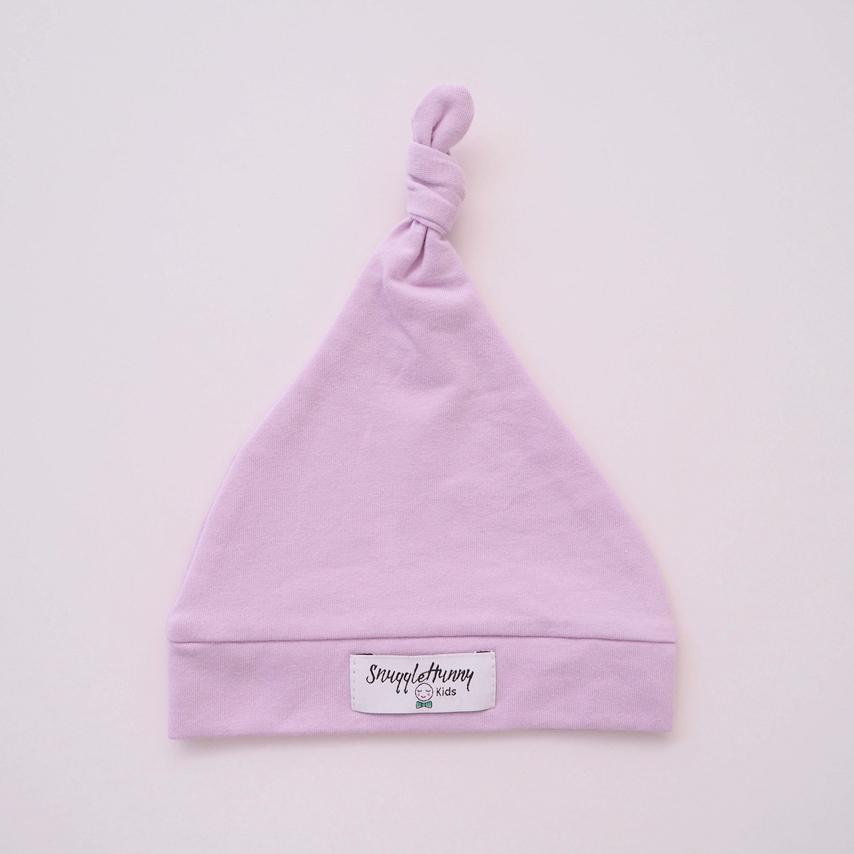 Knotted Beanie - Lilac - Tutu Irresistible Boutique