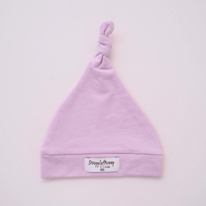 Knotted Beanie - Lilac - Tutu Irresistible Boutique