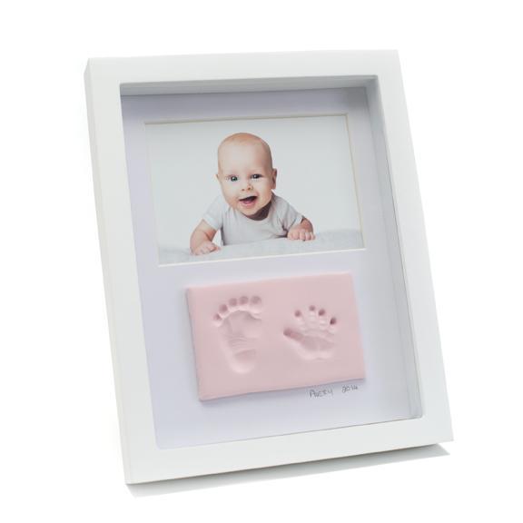 BabyInk Soft Clay Keepsake Frame Kit - Pink