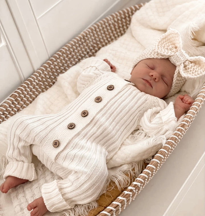 Little-B's-Nursery-Ribbed-Baby-Romper-Milk