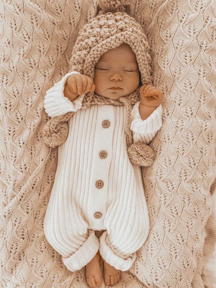 Little-B's-Nursery-Ribbed-Baby-Romper-Milk