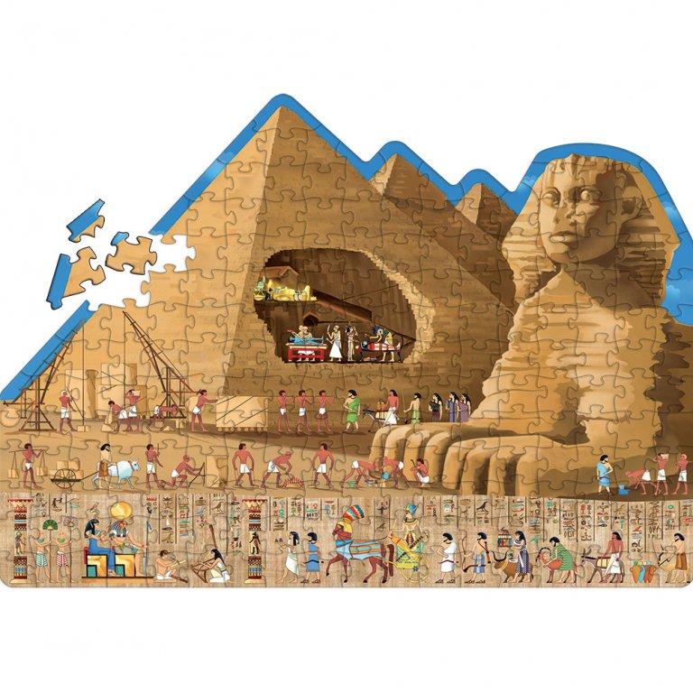 Sassi | Travel & Learn Puzzle & Book Set - Ancient Egypt